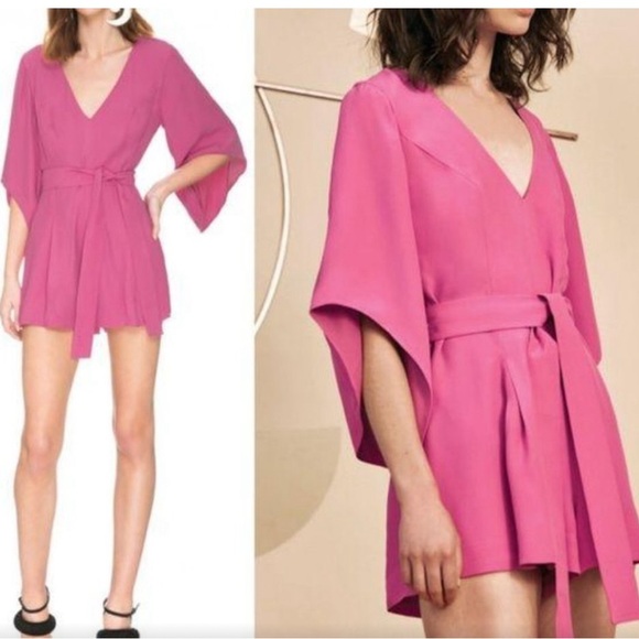C/MEO Collective Pink Romper Size Small - Picture 2 of 4